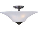 Semi-Flush Mts. Bowl Style by Maxim ( 16 | 20091FTOI Aurora ) 