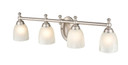 Bathroom Fixtures Four Lights by Millennium ( 59 | 4304-SN ) 