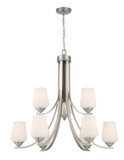 Mid. Chandeliers Glass Up by Minka-Lavery ( 7 | 4929-84 Shyloh ) 
