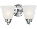 Bathroom Fixtures Two Lights by Maxim ( 16 | 2121FTPC Basix ) 