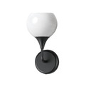 Sconces Single Glass by Maxim ( 16 | 21221MRBK Neve ) 