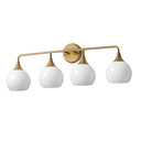 Bathroom Fixtures Four Lights by Maxim ( 16 | 21224MRNAB Neve ) 