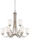 Mid. Chandeliers Glass Up by Minka-Lavery ( 7 | 4969-84 Overland Park ) 