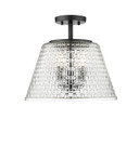 Semi-Flush Mts. Glass Down by Millennium ( 59 | 22100-MB Saben ) 