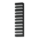 Exterior Wall Mt./Flush by Maxim ( 16 | 86266BK Keyes ) 