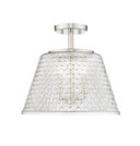Semi-Flush Mts. Glass Down by Millennium ( 59 | 22100-PN Saben ) 
