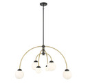 Large Chandeliers Glass Shade by Meridian ( 446 | M100114MBKNB ) 