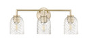 Bathroom Fixtures Three Lights by Millennium ( 59 | 22203-MG Catania ) 