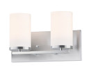Bathroom Fixtures Two Lights by Maxim ( 16 | 10282SWSN Lateral ) 