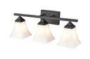 Bathroom Fixtures Three Lights by Millennium ( 59 | 4503-MB ) 