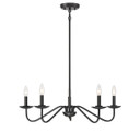 Mid. Chandeliers Candle by Meridian ( 446 | M100120MBK ) 