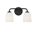 Bathroom Fixtures Two Lights by Millennium ( 59 | 22302-MB Norah ) 