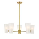 Mid. Chandeliers Glass Up by Meridian ( 446 | M100130NB ) 