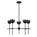 Mid. Chandeliers Metal Shade by Meridian ( 446 | M100131MBK ) 