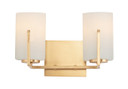 Bathroom Fixtures Two Lights by Maxim ( 16 | 21282SWSBR Dart ) 