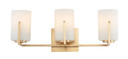 Bathroom Fixtures Three Lights by Maxim ( 16 | 21283SWSBR Dart ) 