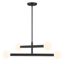 Mid. Chandeliers Geometric/Linear by Meridian ( 446 | M100133MBK ) 