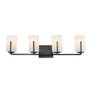 Bathroom Fixtures Four Lights by Maxim ( 16 | 21284SWBK Dart ) 
