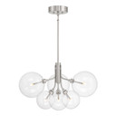 Mid. Chandeliers Glass Down by Meridian ( 446 | M100135BN ) 