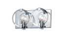 Bathroom Fixtures Two Lights by Maxim ( 16 | 21292CLPC Looking Glass ) 