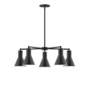 Mid. Chandeliers Glass Down by Montclair Light Works ( 518 | CHC436-41 Flare ) 
