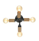 Flush Mounts Exposed Lamps by Maxilite ( 501 | MX 398-4-0718 Keira ) 