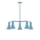 Mid. Chandeliers Glass Down by Montclair Light Works ( 518 | CHC436-54-L10 Flare ) 