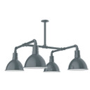 Exterior Hanging by Montclair Light Works ( 518 | MSP115-40-W10 Deep Bowl ) 