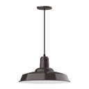 Pendants Metal Shade by Montclair Light Works ( 518 | PEB185-51-C02-G05 Warehouse ) 
