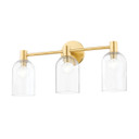 Bathroom Fixtures Three Lights by Mitzi ( 428 | H678303-AGB Paisley ) 