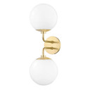 Sconces Double Glass by Mitzi ( 428 | H105102-AGB Stella ) 