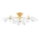 Semi-Flush Mts. Multi-port/Cluster by Mitzi ( 428 | H698603-AGB/TWH Twiggy ) 