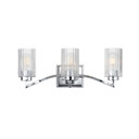 Bathroom Fixtures Three Lights by Maxim ( 16 | 21373CRPN Rigata ) 