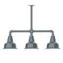 Exterior Chandeliers by Montclair Light Works ( 518 | MSK180-40-T48 Warehouse ) 
