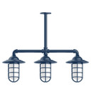 Linear/Island 3 Light Bar by Montclair Light Works ( 518 | MSK052-50-T24-G07 Vaportite ) 
