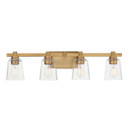 Bathroom Fixtures Four Lights by Maxim ( 16 | 21384CLNAB Cubos ) 