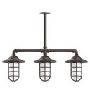 Linear/Island 3 Light Bar by Montclair Light Works ( 518 | MSK052-51-G07 Vaportite ) 