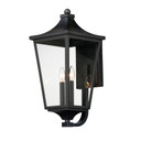 Exterior Wall Mount by Maxim ( 16 | 40235CLBK Sutton Place VX ) 