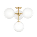 Semi-Flush Mts. Directional by Mitzi ( 428 | H122604-AGB Ashleigh ) 