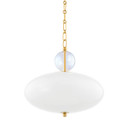 Pendants Glass Down by Mitzi ( 428 | H729701-AGB Viviana ) 
