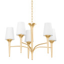 Mid. Chandeliers Candle by Mitzi ( 428 | H733805-GL Emily ) 