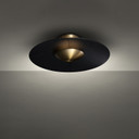 Flush Mounts Metal Shade by Modern Forms ( 281 | FM-88422-BK/AB Brody ) 