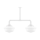 Linear/Island 2 Light Bar by Montclair Light Works ( 518 | MSD021-44 Schoolhouse ) 