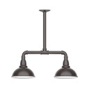 Exterior Hanging by Montclair Light Works ( 518 | MSB105-51-T24 Cafe ) 