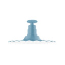 Exterior Ceiling Mount by Montclair Light Works ( 518 | FMB159-54 Radial ) 