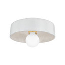 Flush Mounts Glass Down by Mitzi ( 428 | H778501-AGB/CRW Ray ) 