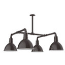 Exterior Hanging by Montclair Light Works ( 518 | MSP115-51-T30-G05 Deep Bowl ) 