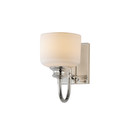 Sconces Single Glass by Maxim ( 16 | 21491WTPN Bisque ) 