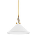 Pendants Metal Shade by Mitzi ( 428 | H784701L-AGB/SWH Kalea ) 