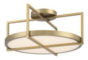 Semi-Flush Mts. Cage by Minka-Lavery ( 7 | 5615-695-L Boada ) 